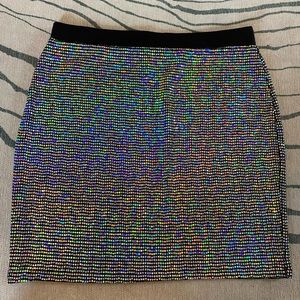 Festival Reflective Mini-Skirt